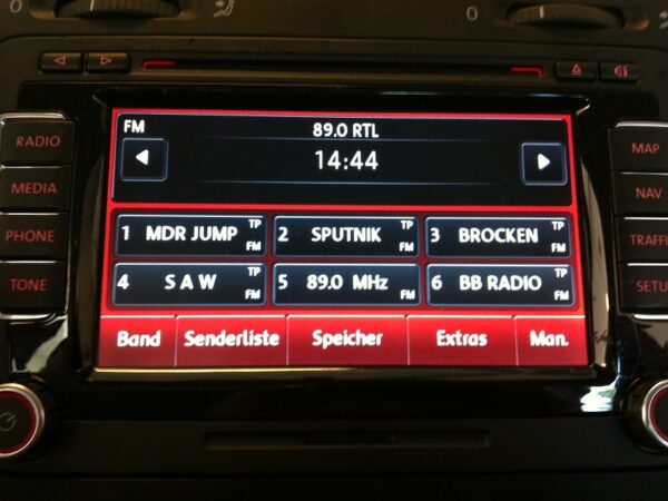 Radio-Code-Ermittlung RNS 310 / 510